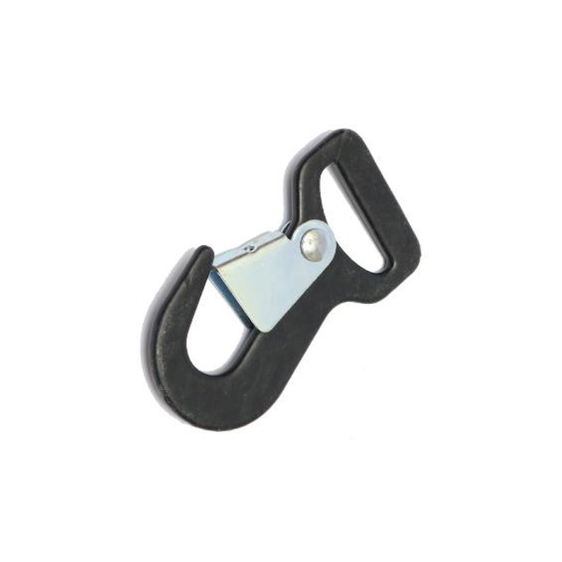 1.5" x 3000kgs black plated snap hook