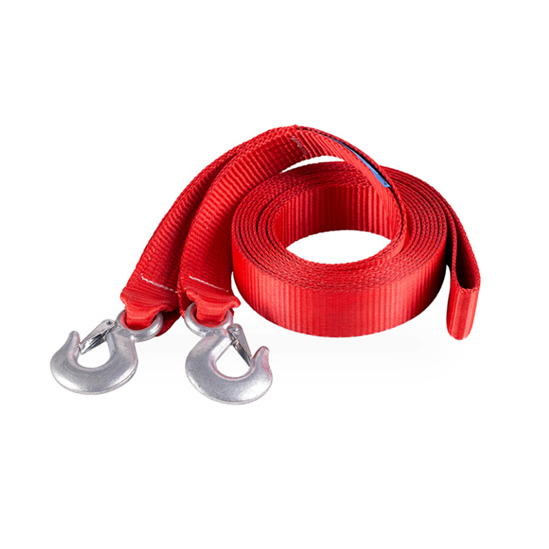 2 inch x 10000 LBS x 30ft recovery tow straps with forged hook